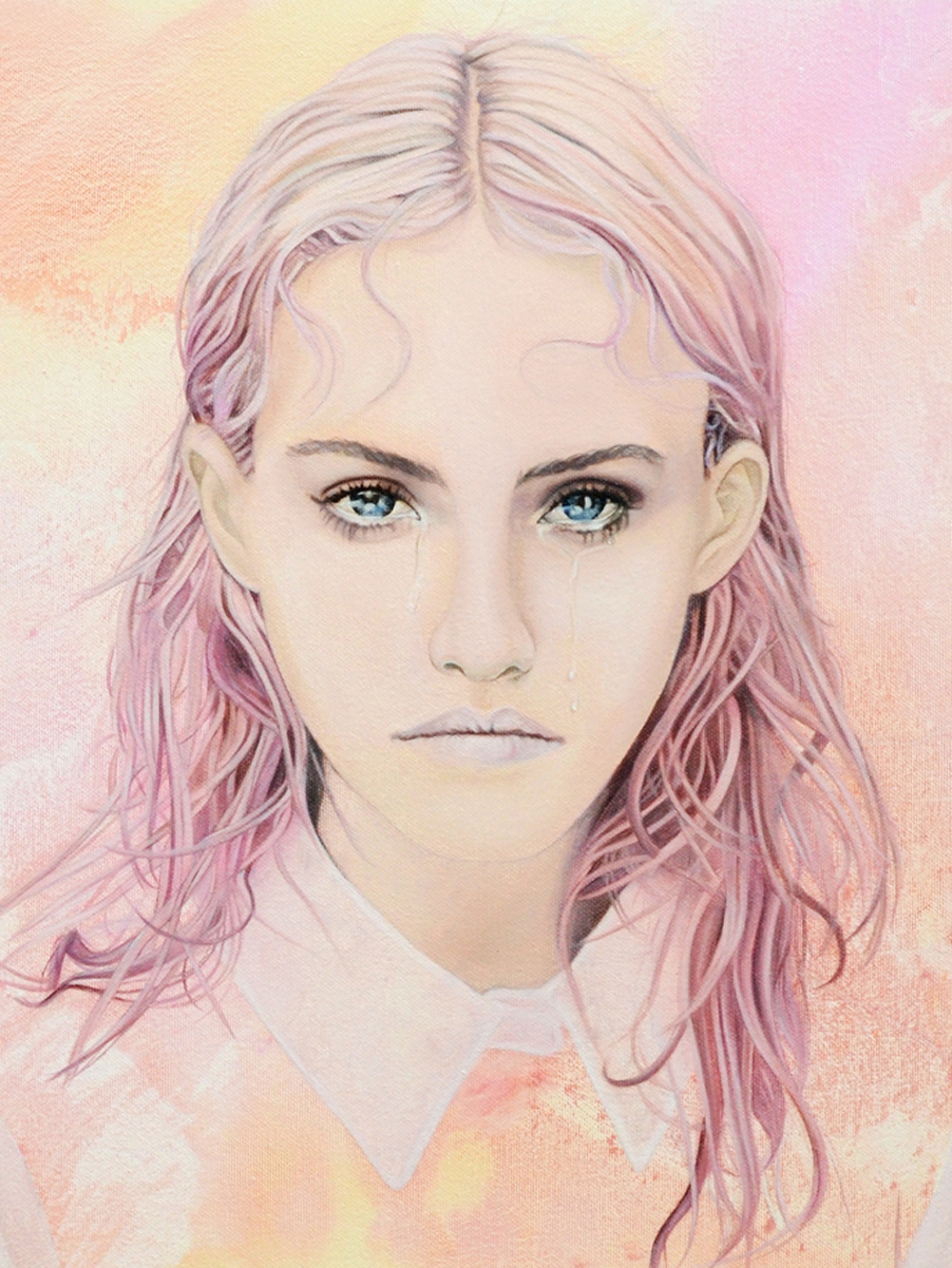 Anielka Hampson Painting Hard Luck Holly